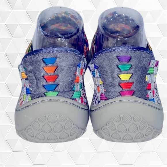 EUC Womens Corey’s Liz Rainbow Boho Fashion Flats size 9 Multi-Colored - Picture 4 of 5